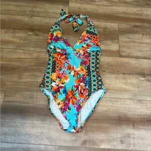 La Blanca Floral One Piece Swimsuit - Multicolor